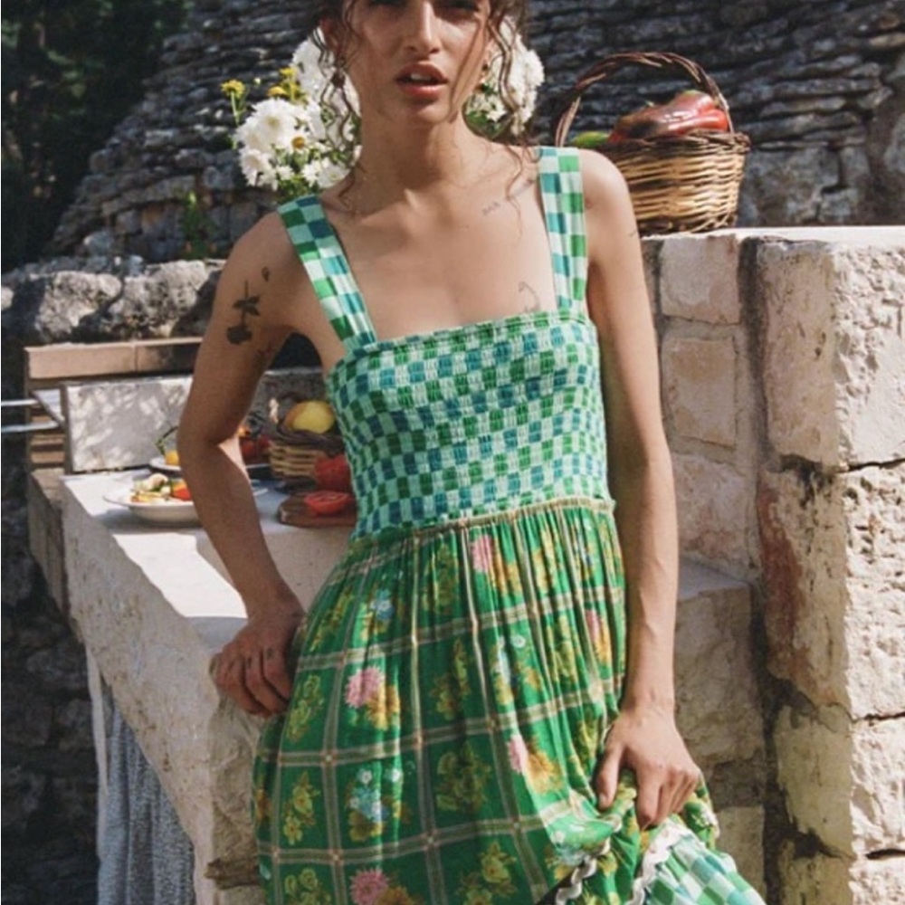 ISO SPELL FLORA MAXI DRESS XS-S